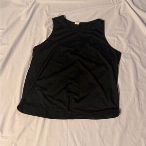 Black Sleeveless Women's Top